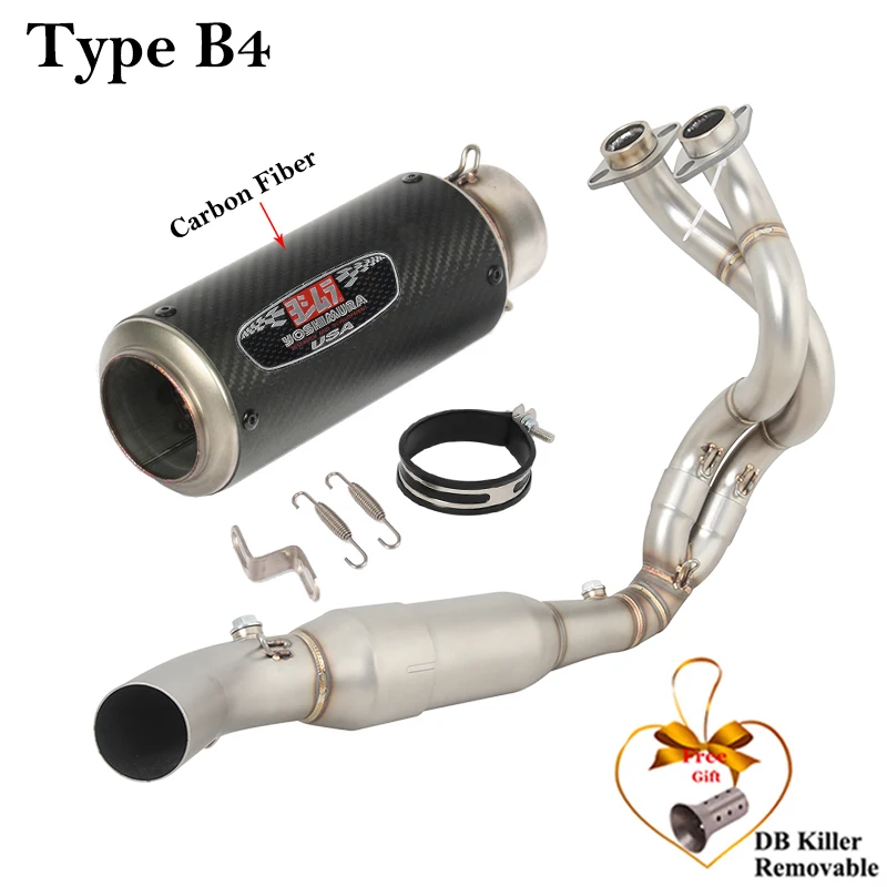 Escape slip-on Kawasaki Ninja 650 sistema completo con DB killer - imagen 5