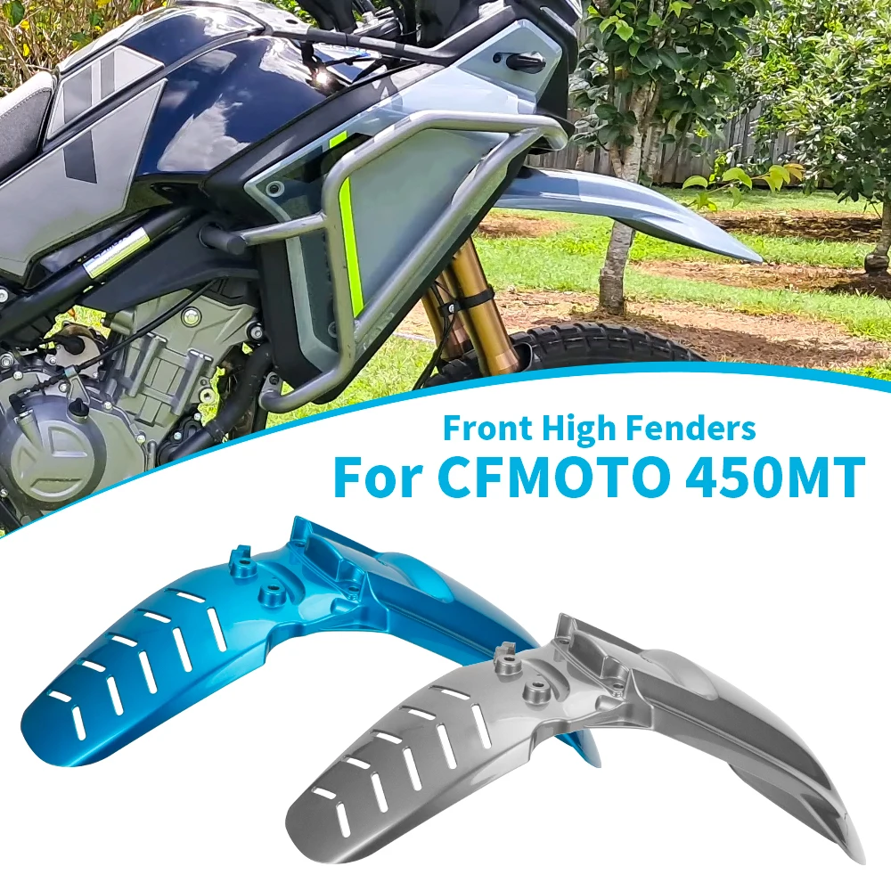 Guardabarros CFMOTO 450MT Delantero con Soporte - imagen 3