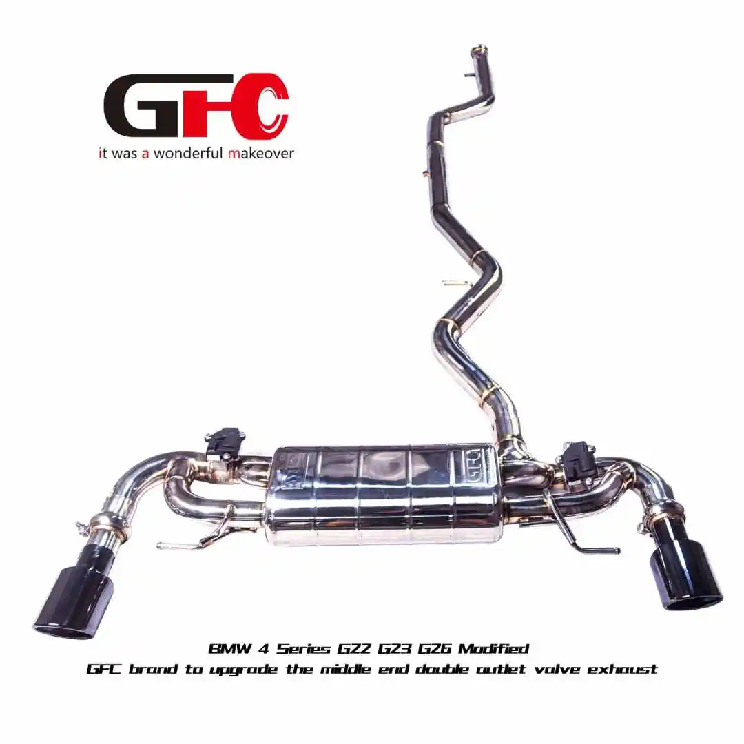 GFC Cat-back con válvula eléctrica para BMW 425i/430i G22/G23/G26