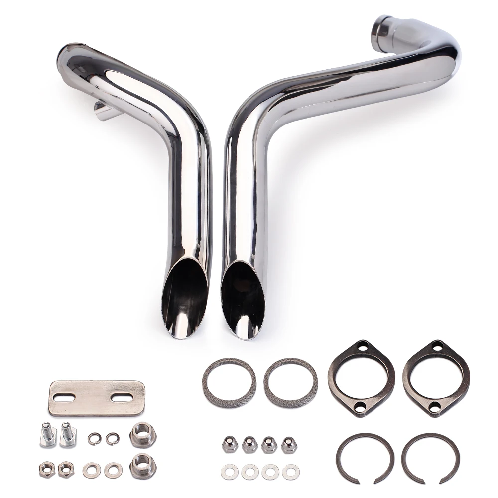 Tubo de escape personalizado para Harley Softail Sportster 883 y 1200 - imagen 5