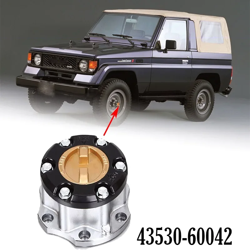 43530-60042 Cubos de rueda libre para Toyota Land Cruiser y Hilux