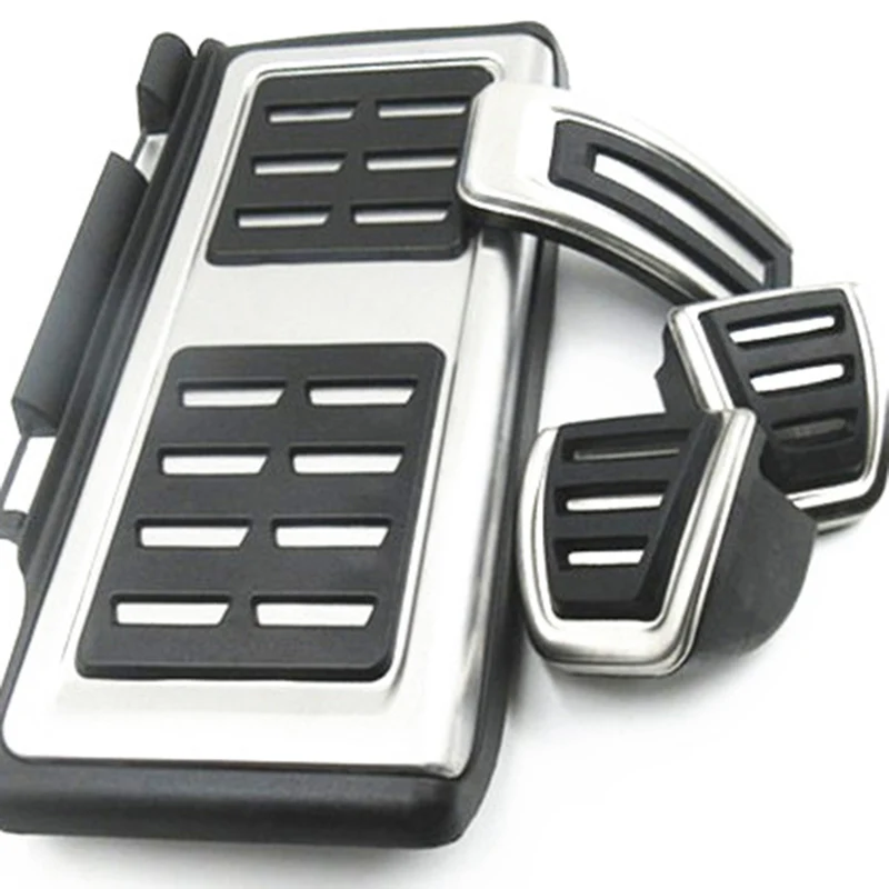 Kit pedales acero inoxidable pedal acelerador – VW Golf 7 8 Audi Q2 A7 - imagen 2