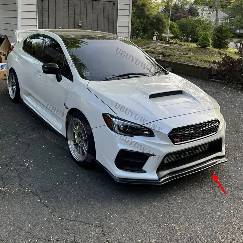 Labio frontal deportivo y divisores – Subaru WRX STI VA 2018-2021 - imagen 4