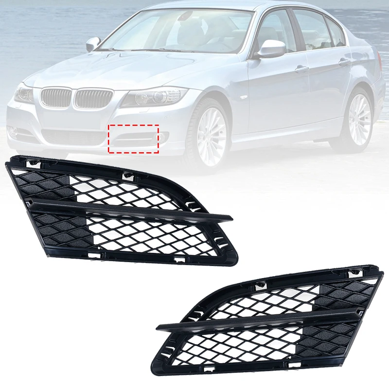 Rejilla inferior antiniebla para paragolpes BMW E90/E91 2008-2012
