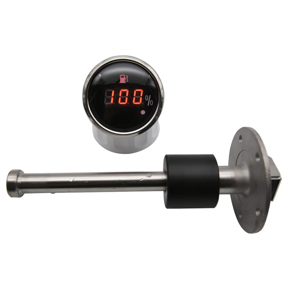 Indicador de nivel de combustible 52 mm con sensor 0–190 Ω - imagen 5