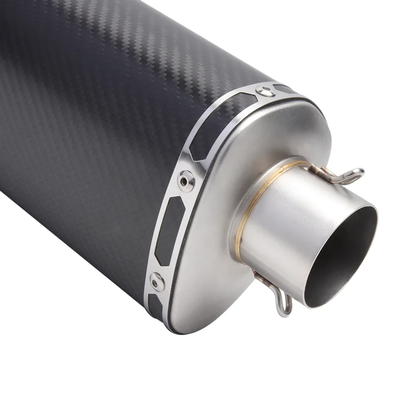 Silenciador escape fibra de carbono DB Killer Z900 S1000RR CBR650R - imagen 3