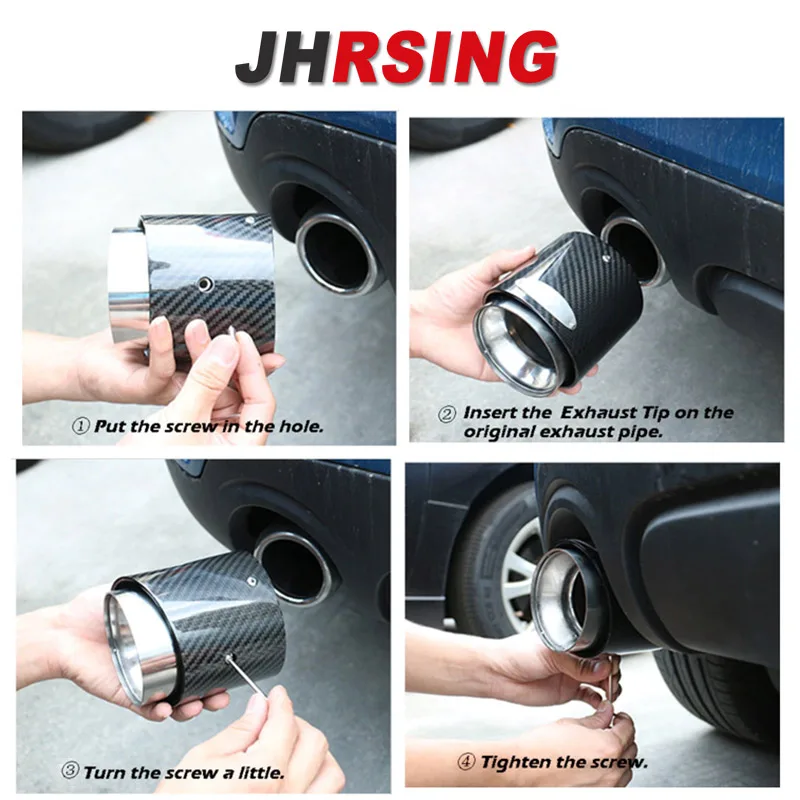 Silenciador de escape de fibra de carbono Mini Cooper S F55/F56 - imagen 2