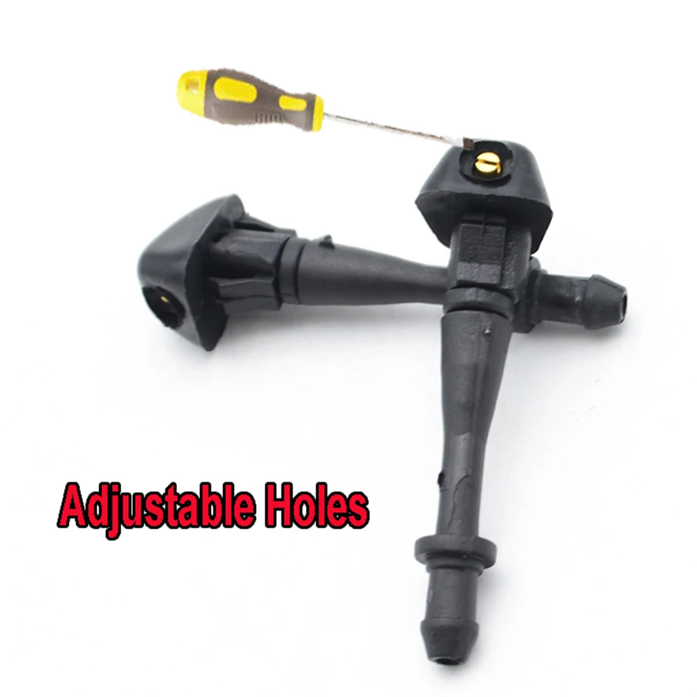 3 unids/set boquilla de chorro limpiaparabrisas trasero delantero para Great Wall Haval Hover H3 X240 2005 2006 2007 2008 2009 2010 2011 - imagen 4