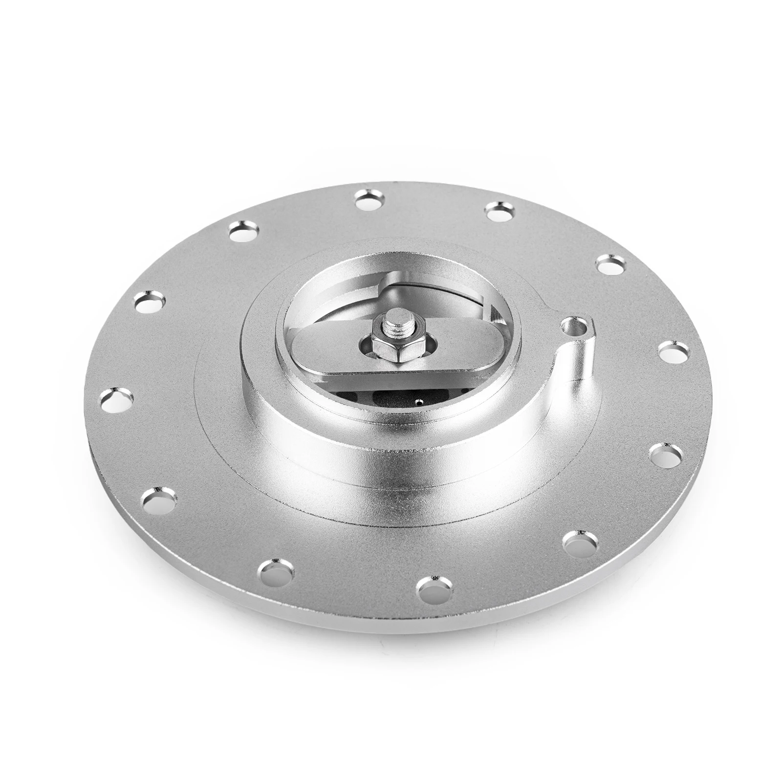 Tapa de llenado de aluminio para depósito de combustible, 12 orificios - imagen 2