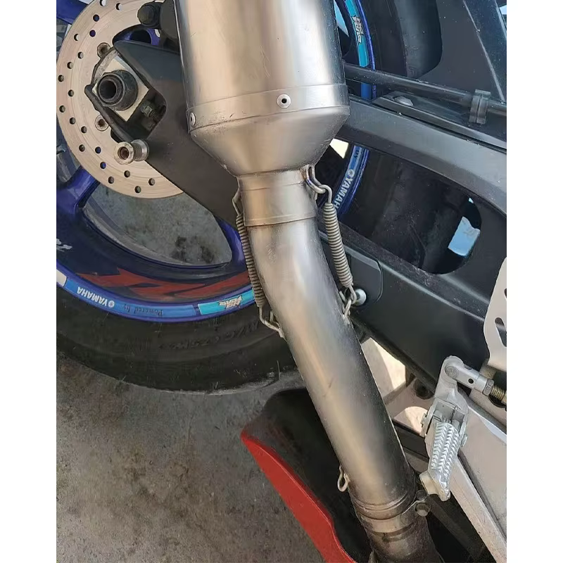 Tubo de escape medio 51mm Yamaha YZF R6 1998-2005 - imagen 2