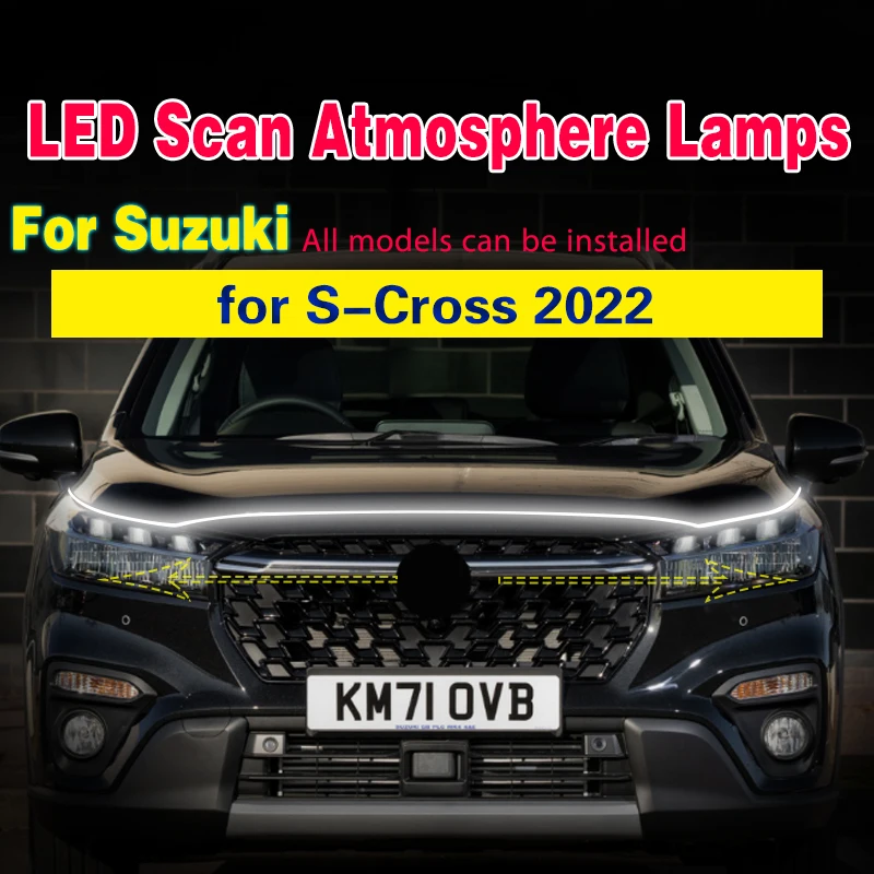 Tira LED capó impermeable – Iluminación exterior Suzuki S-Cross 2022