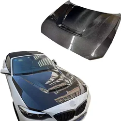 Capó de fibra de carbono estilo CS para BMW M2 F87/M2C