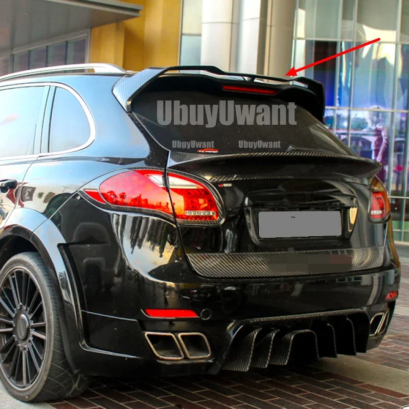 Alerón trasero fibra carbono Porsche Cayenne 958 (2011-2014) - imagen 4