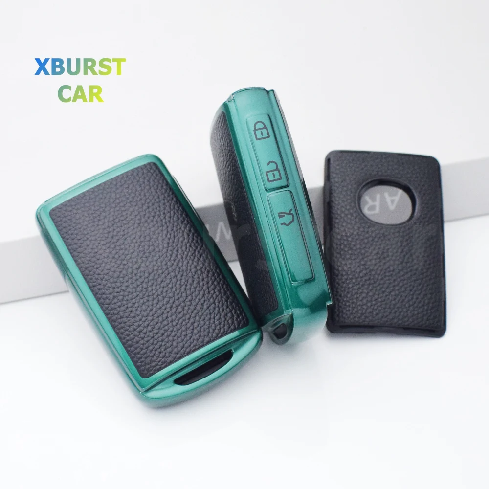 Funda de llave Mazda de cuero TPU para CX-30, CX-5 y CX-8