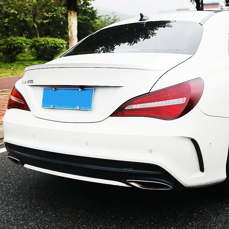 Alerón trasero negro efecto carbono Mercedes CLA W117 2013-2016 - imagen 5