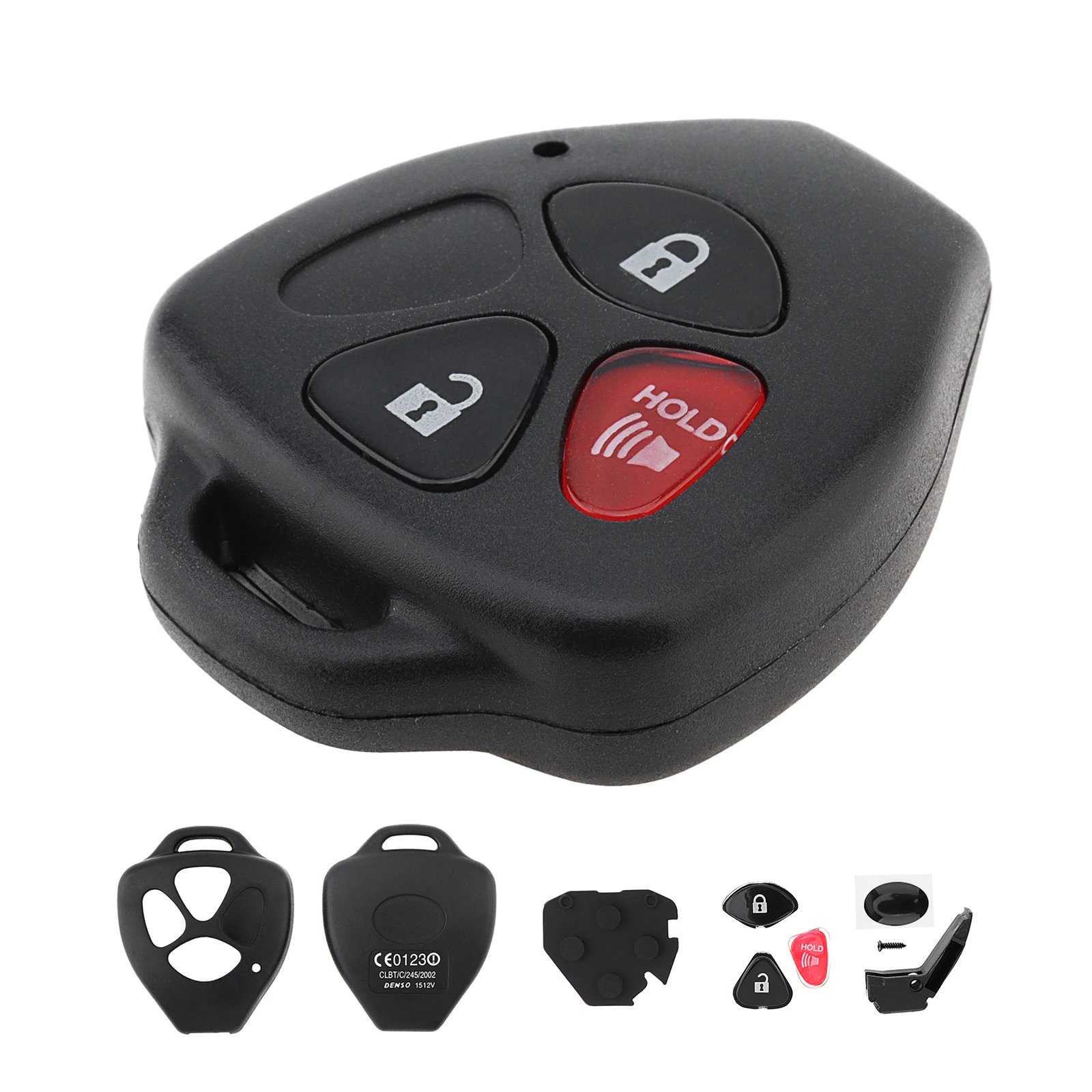 Carcasa llave Toyota 3 botones – Yaris, Corolla, RAV4 y Venza - imagen 2