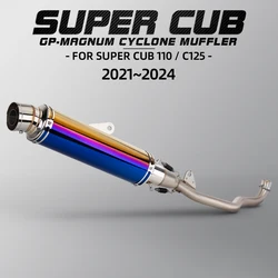 Silenciador ciclónico GP-89 Honda Super Cub escape completo