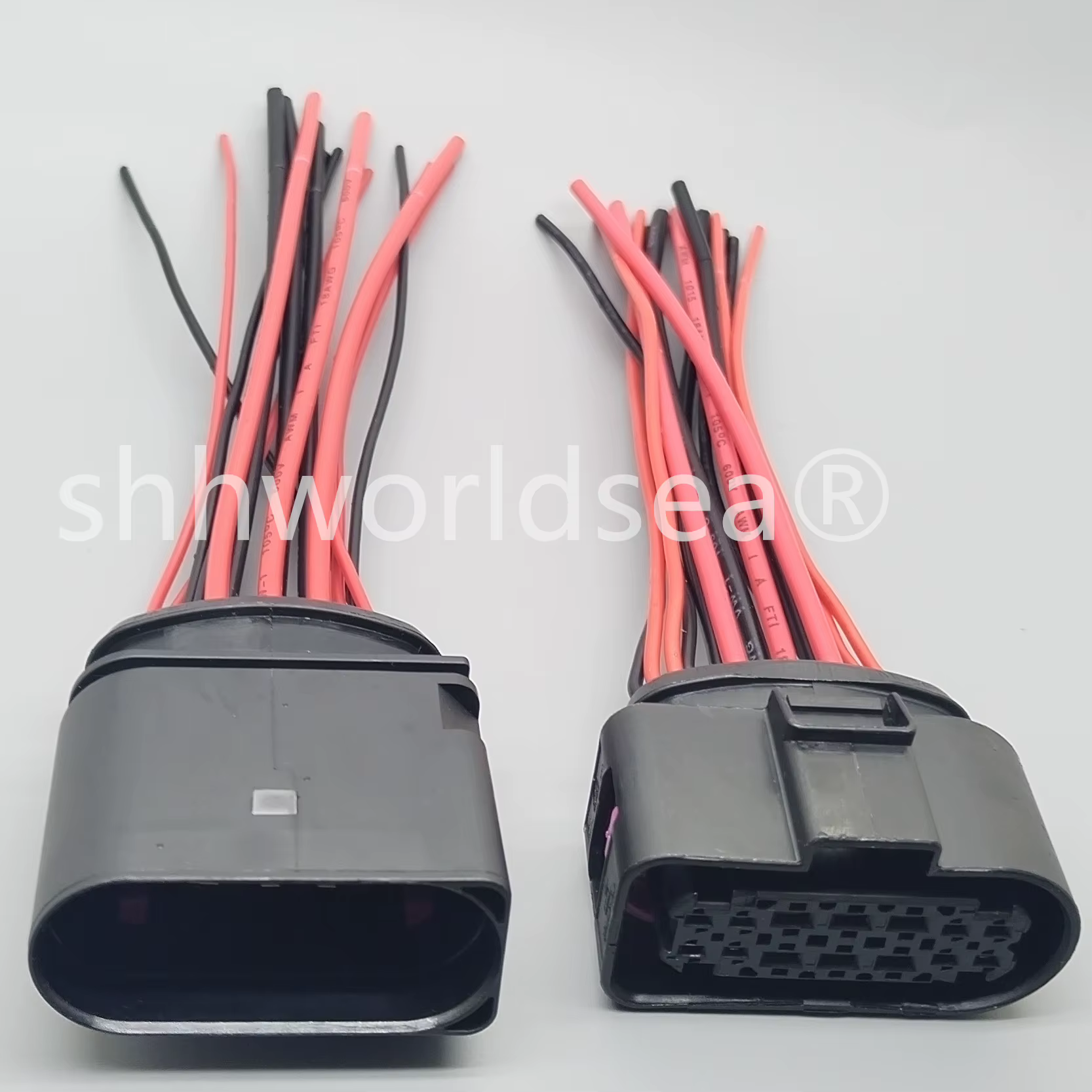 Shhworldsea Conector de faro xenón 14 pines – VW Audi - imagen 2