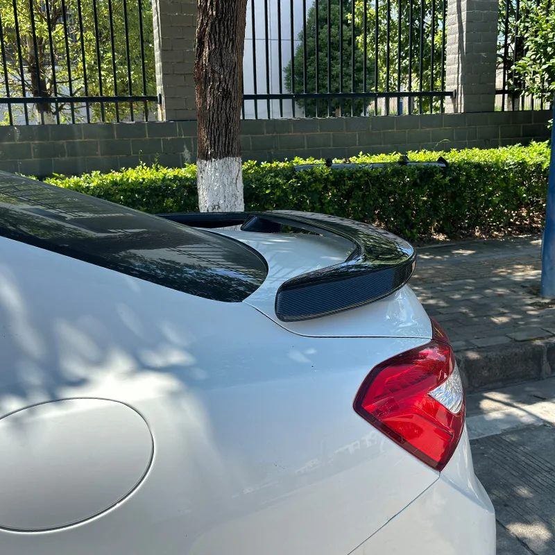 Para 2013-2022 Maserati Ghibli Quattroporte maletero trasero alerón alas tapa trasera alas ABS plástico Tuning Body Kit Accesorios - imagen 5