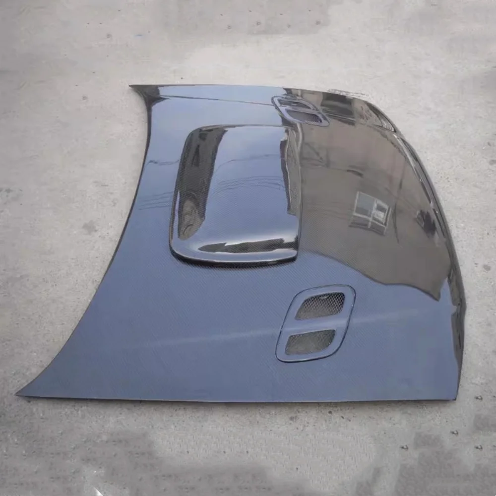 Capó ligero de fibra de carbono para Subaru Impreza WRX GC8 - imagen 3