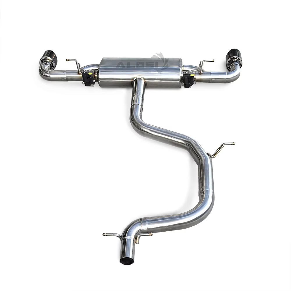 Sistema de escape trasero compatible con Audi TT