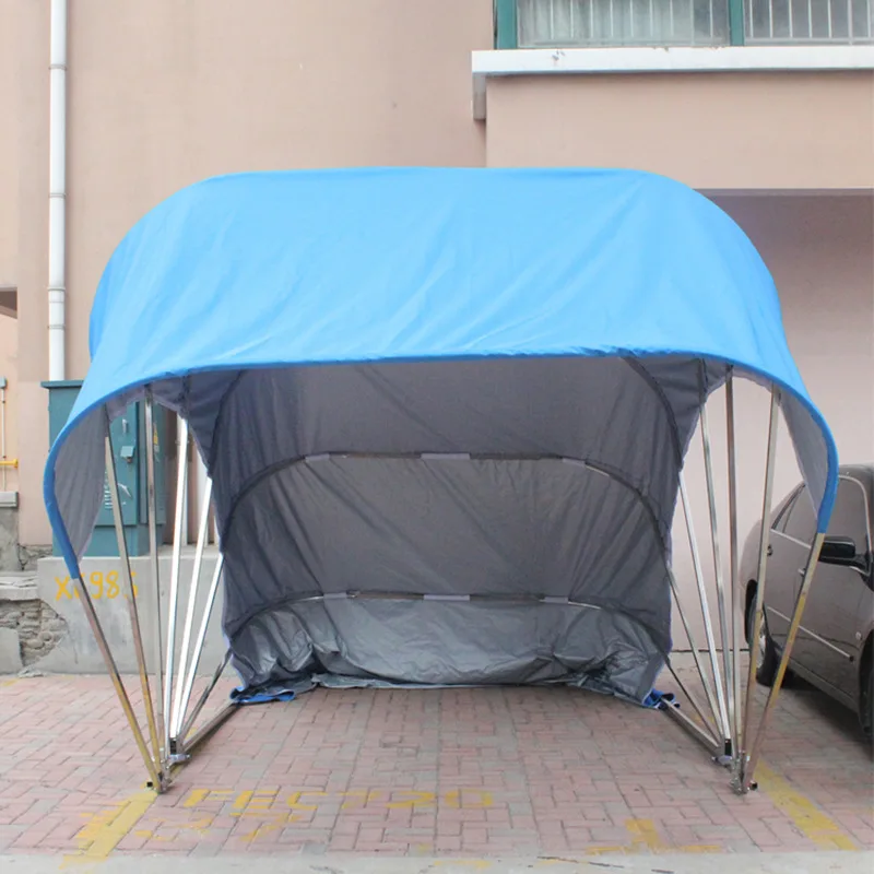 Carport automático retráctil resistente lluvia para coche - imagen 2