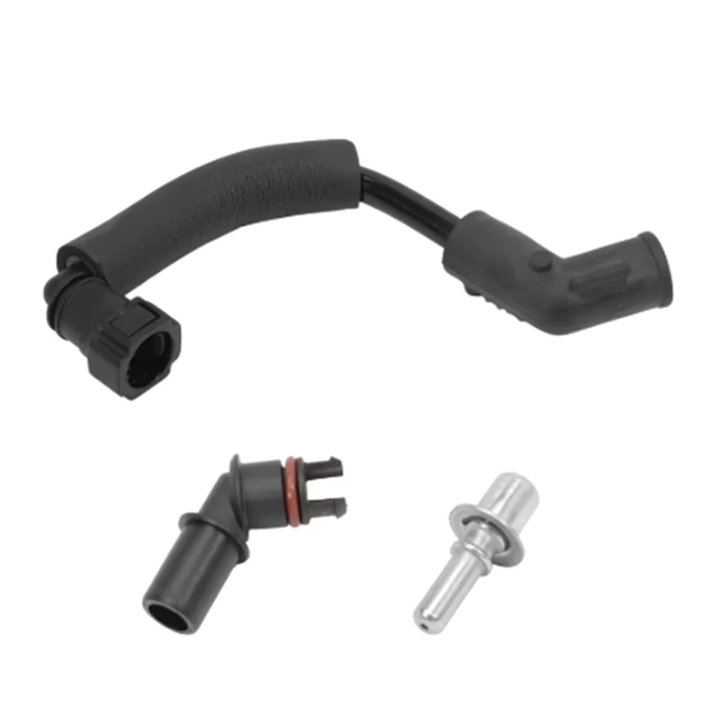 Manguera de tubo de válvula de ventilación positiva del cárter y Kit de conector adaptador de ajuste de válvula PCV para Chevrolet GMC Acadia Buick - imagen 4