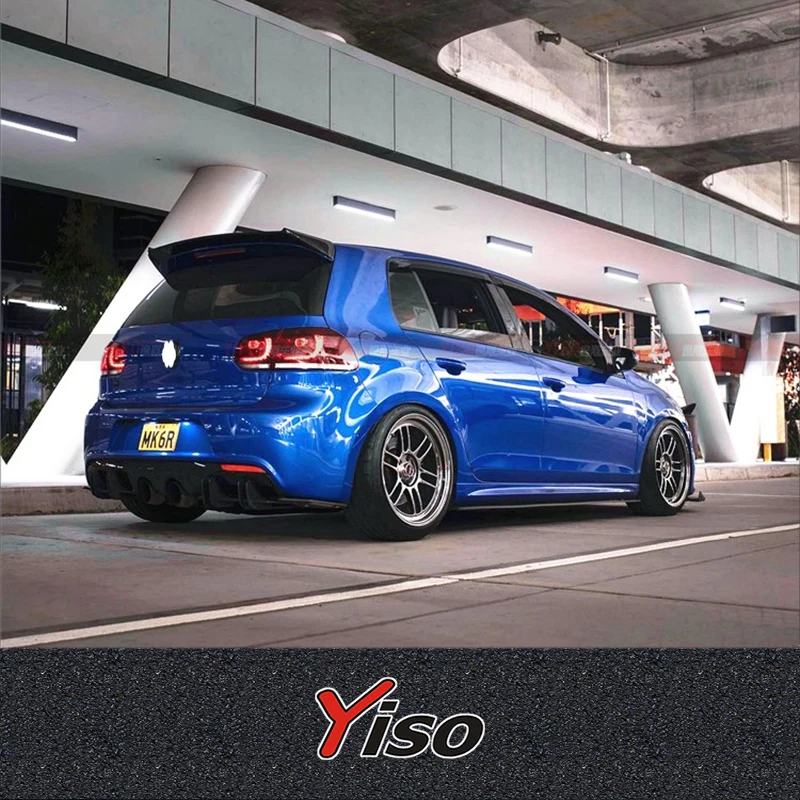 Difusor trasero fibra carbono FLUX para Golf 6 GTI R20 - imagen 3