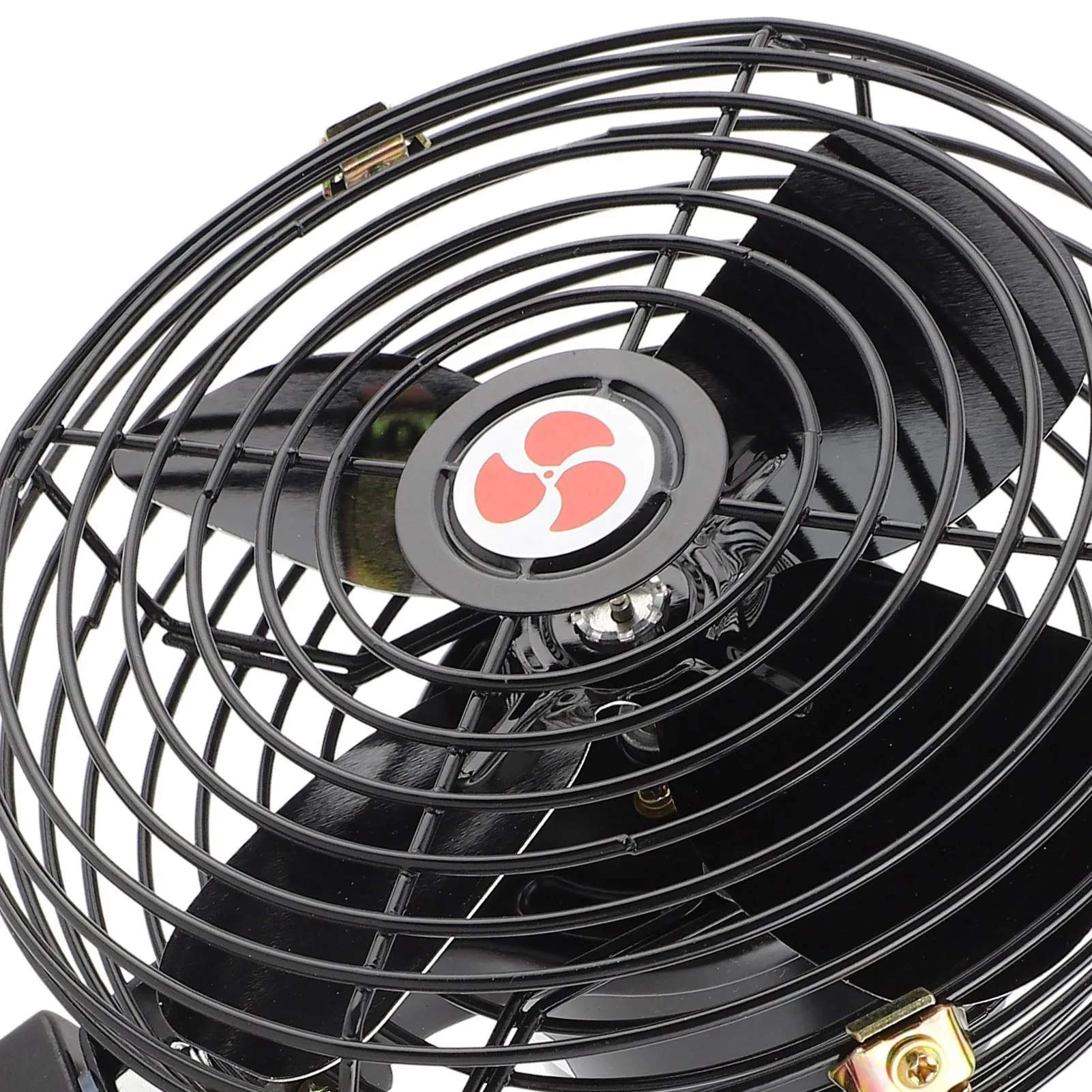 Ventilador de refrigeración para RV de 12V con interruptor de 2 velocidades, ventilador de Metal silencioso y resistente para coche, camión, RV, coche, barco, autobús, barco, ventilador de refrigeración para coche - imagen 4