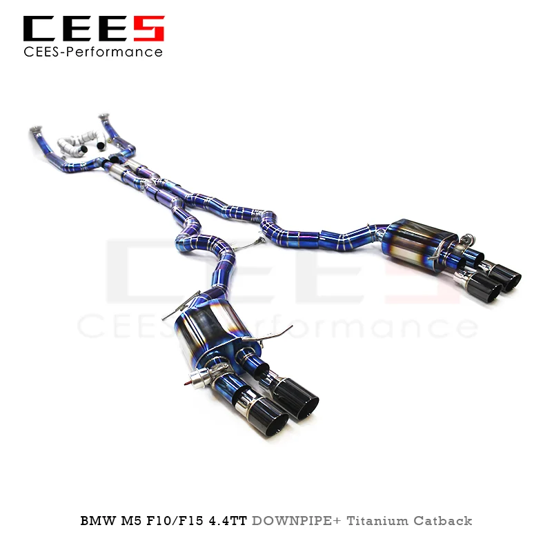 Downpipe Cees Catback BMW M5 F10/F15 4.4TT Twin Turbo – Escape Deportivo