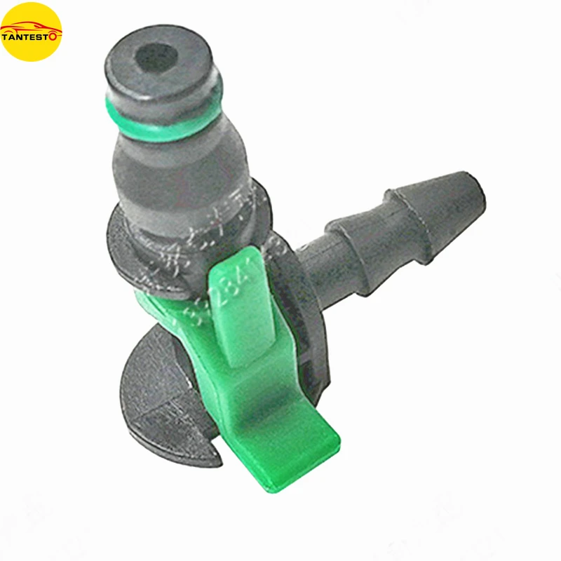 TANTESTO Conector de retorno de combustible en L para Ford Transit V348 - imagen 4
