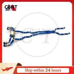 CBNT Escape cat-back de titanio con válvula para BMW M5 G90/G99