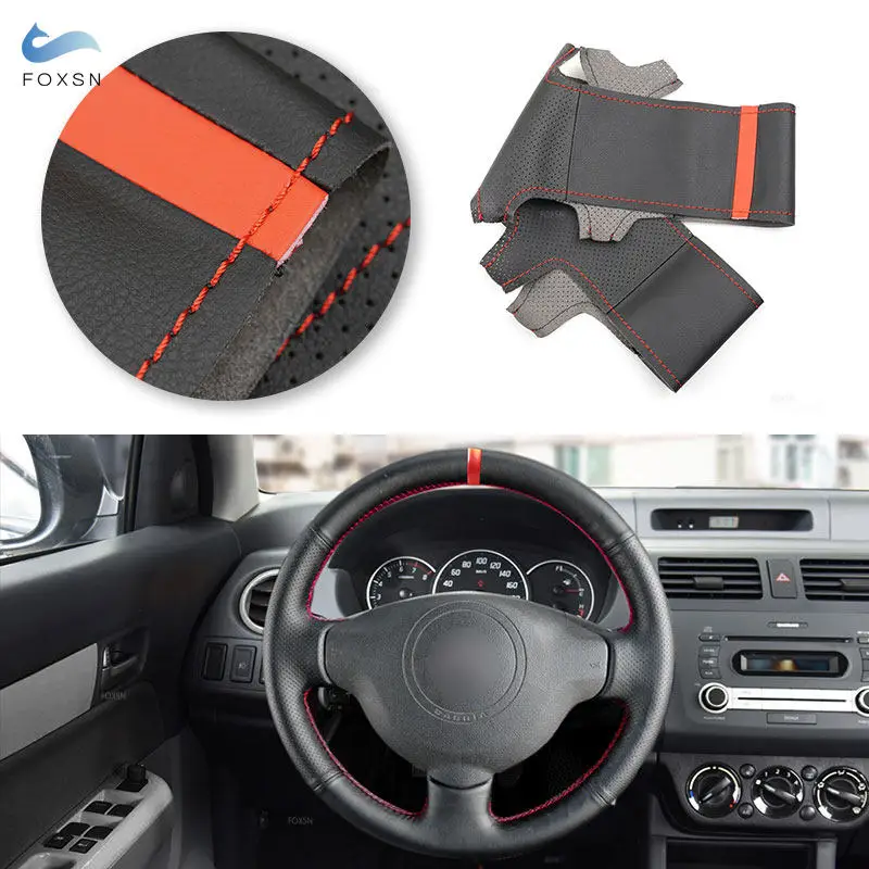 Funda de volante de cuero para Peugeot 207/Expert y Citroën Jumpy