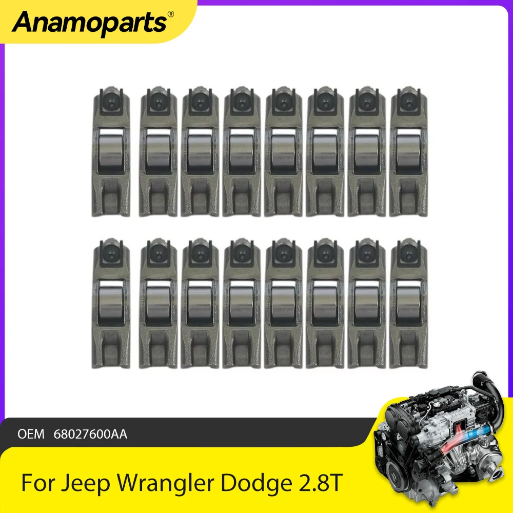 Kit 16 balancines 68027600AA – Jeep Wrangler JK 2.8T CRD