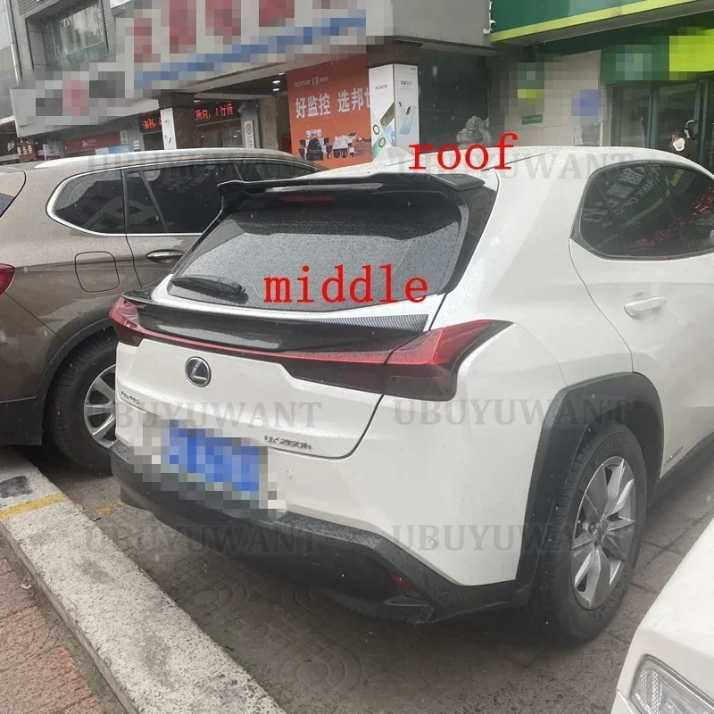 Alerón de techo de fibra de carbono para Lexus UX 200, 250h y 260h - imagen 2