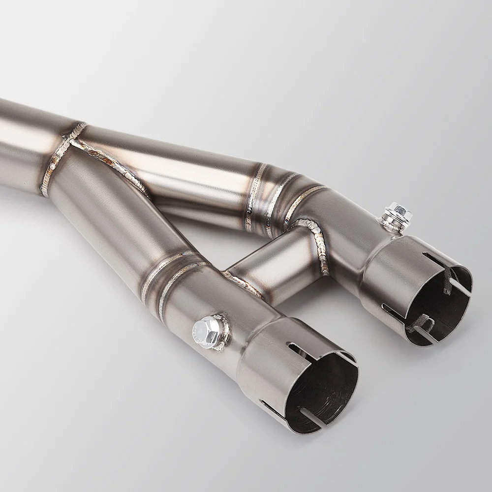 Escape slip-on Yamaha YZF R1, R1M y MT10 con tubo de enlace 60mm - imagen 5