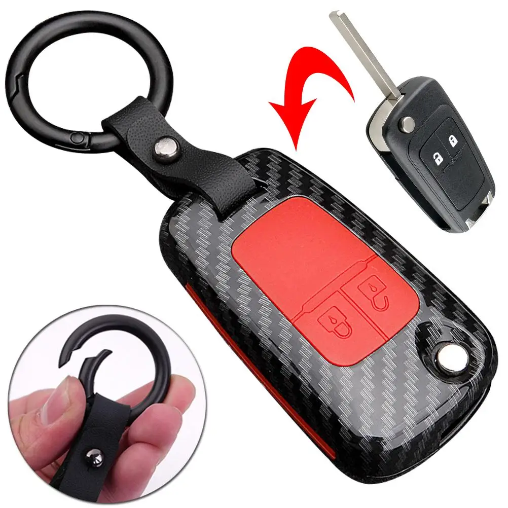 Funda de fibra de carbono para mando Opel Astra, Insignia y Corsa