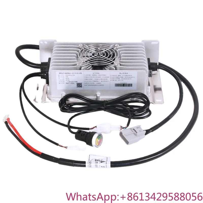 Cargador Batería Litio Carretilla Elevadora 12-72V