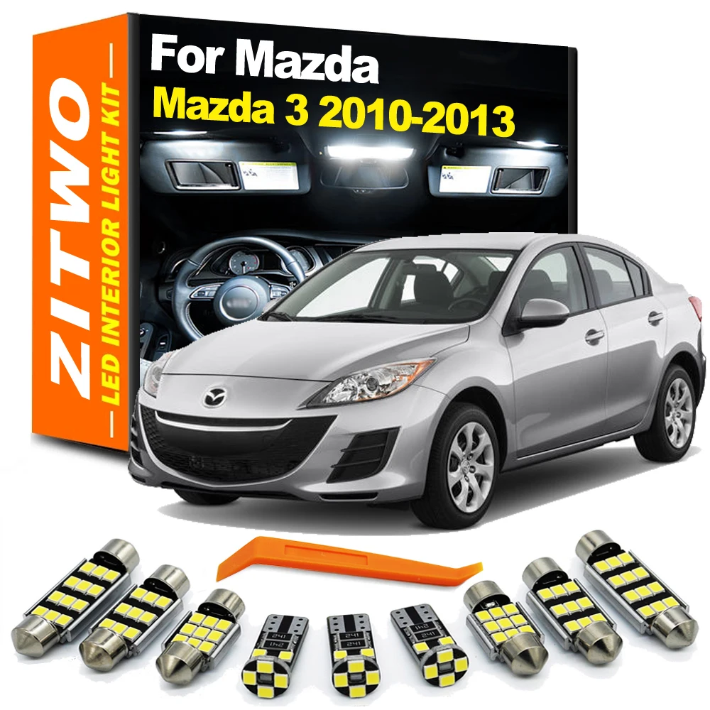 ZITWO Bombillas LED para Mazda 3 BL 2010-2013 interior