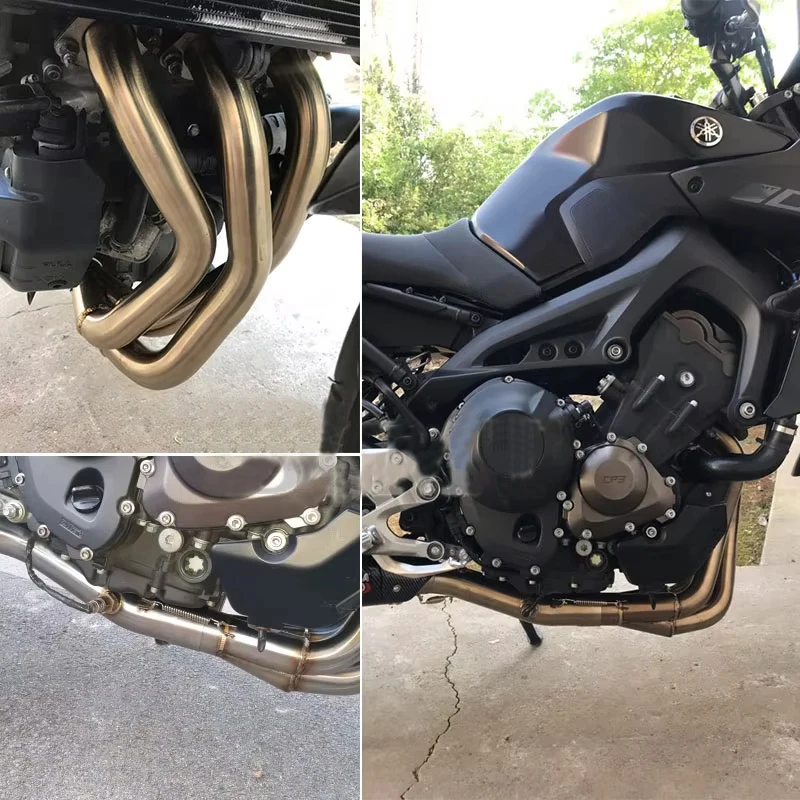 Sistema de escape completo 51 mm Yamaha XSR900/MT-09 2015-2020 - imagen 4