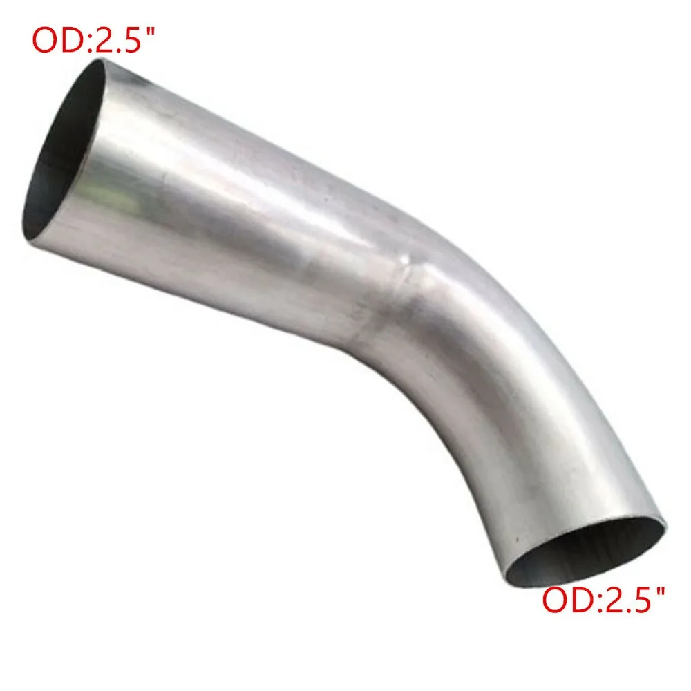Tubo salida turbo acero inoxidable 2,5" 5 pernos 90º – Compatible T3/T4 T04E - imagen 4