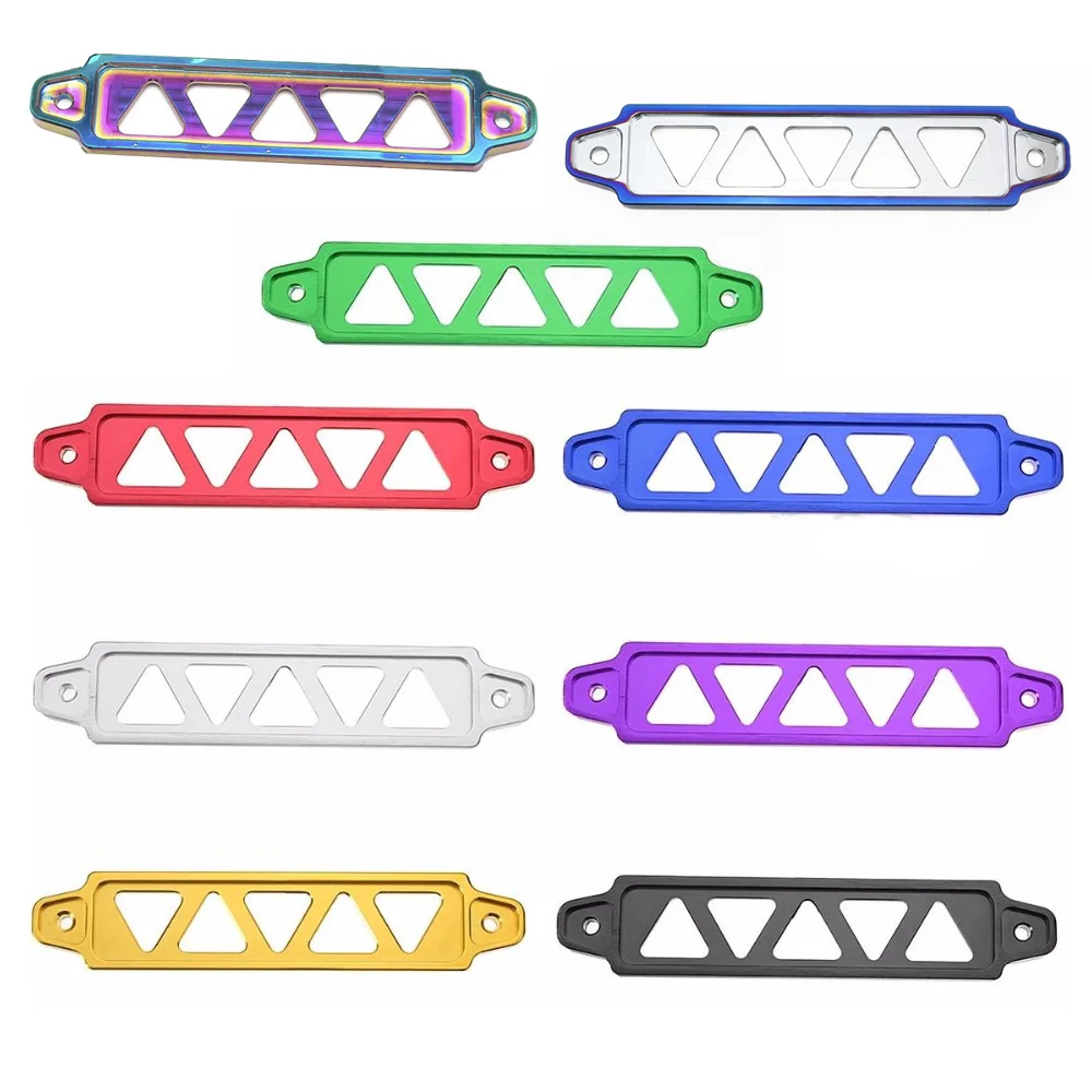 Barra de sujeción de batería de aluminio rojo para Honda Civic - imagen 3