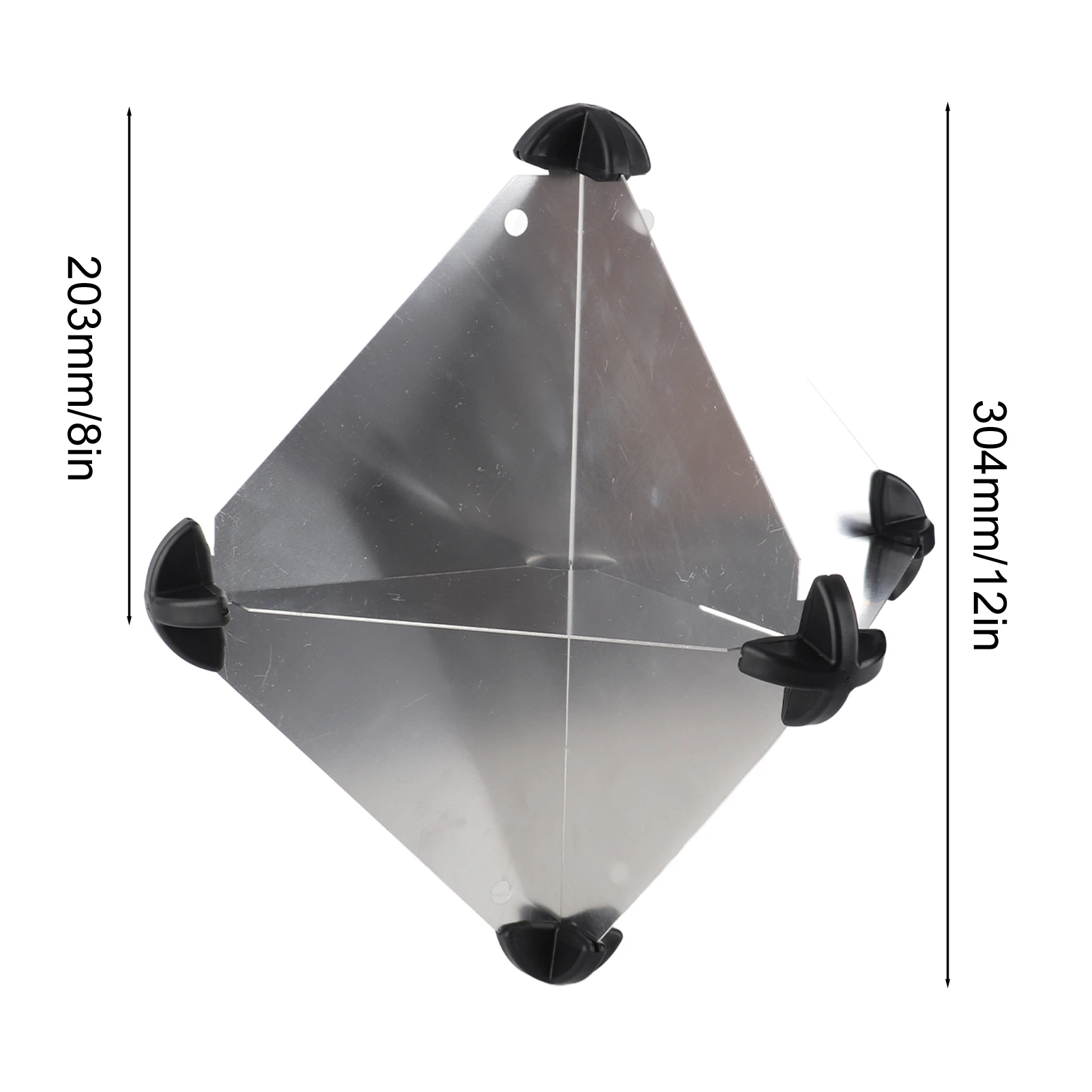 Reflector radar aluminio octahedral 12x12 para barco - imagen 5