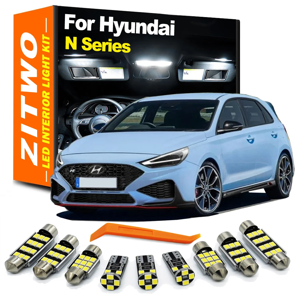 ZITWO Kit luces LED interior para Hyundai N Series