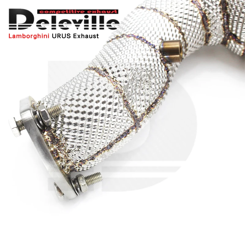 Tubo de bajada de escape SS304 Racing para Lamborghini Urus 4.0 OPF/DPF - imagen 5