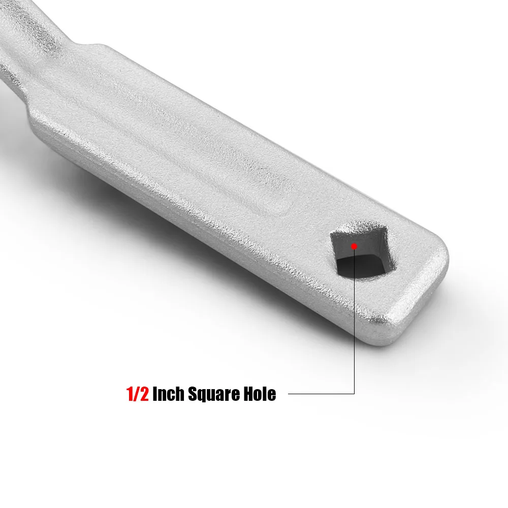 Wrench Extender Tool Bar 340MM Wrench Extension With 1/2 Inch Hole for Open End Wrench Extender 1/2 Torque Wrench for Mechanics - imagen 5