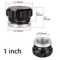 1 inch Black