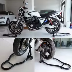 Soporte rueda moto delantero y trasero – juego completo caballete reparación