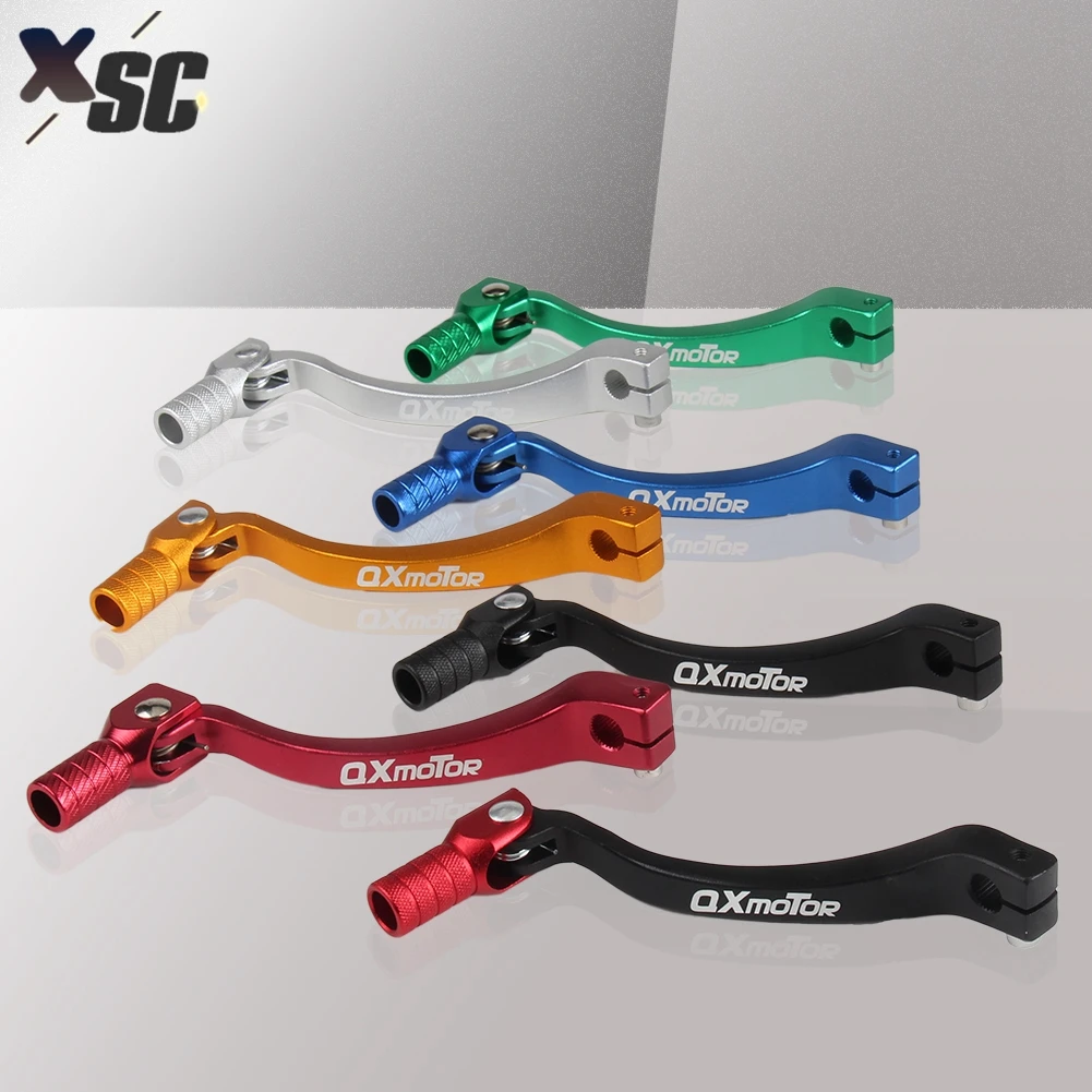 Palanca de cambios plegable de aluminio CNC para moto, ATV y pit bike - imagen 4