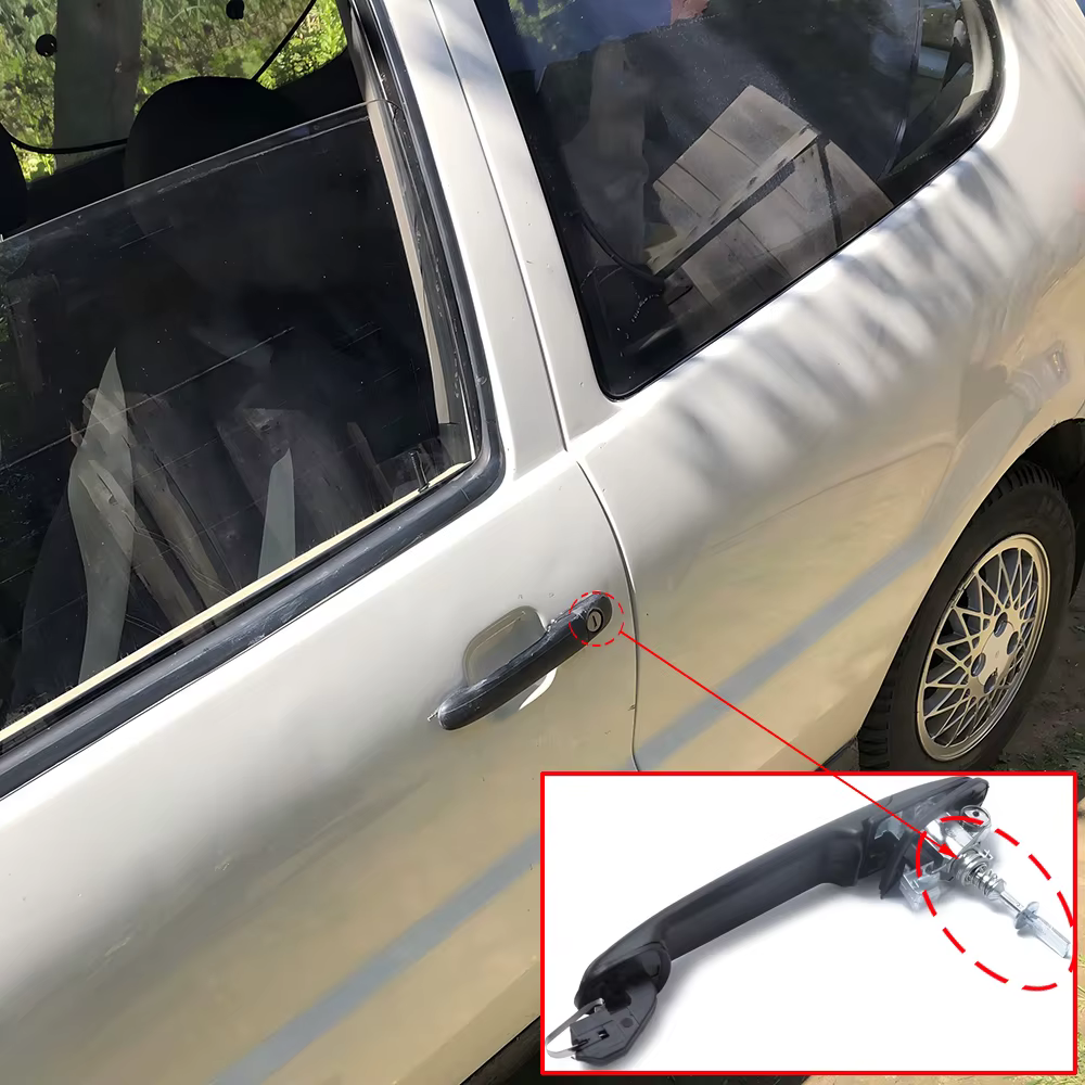 Kit reparación cilindro cerradura puerta 6N0837223A - VW Polo 6N - imagen 4